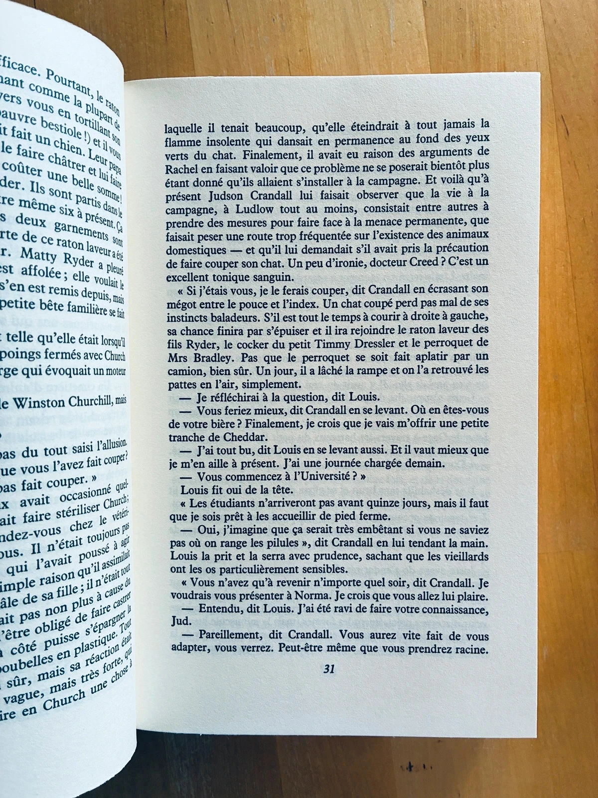 Belo livro Cemitério de Stephen King edição France Loisirs 1985. – photo 6